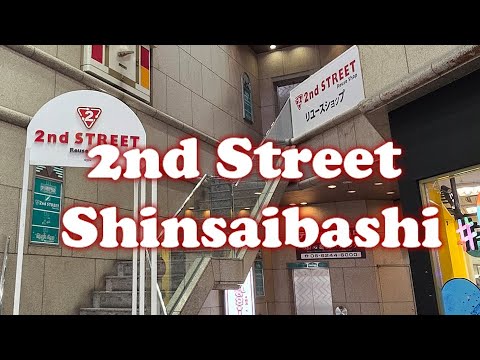 [Shop_JP] Tax Free Thrift Shopping 2nd Street Shinsaibashi Dotonbori Namba Osaka Japan