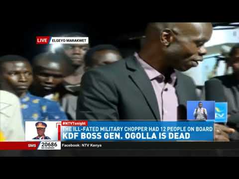 KDF Helicopter Crash: Eye witnesses recount incident that killed CDF Francis Ogolla