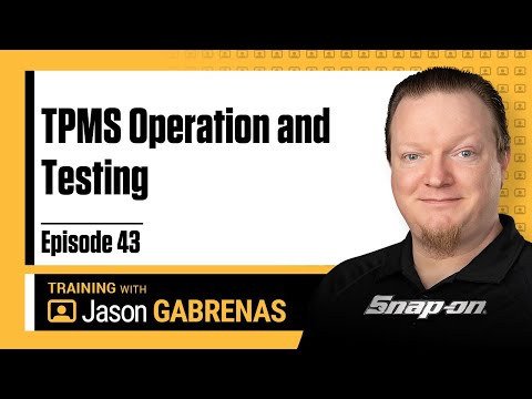 TPMS Operation and Testing - Snap-on Live Training Episode 43