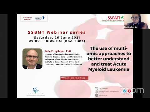 SSBMT Webinar Series - 26 June 2021