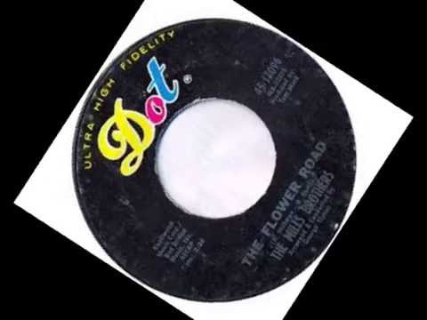 THE MILLS BROTHERS - THE FLOWER ROAD - 45 RPM, 1968 DOT RECORDS