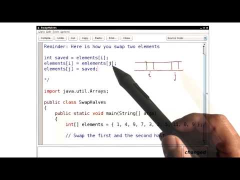 Learn Swapping Halves Intro to Java Programming - Mind Luster