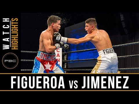 Figueroa vs Jiminez HIGHLIGHTS: September 26, 2017 - PBC on FS1