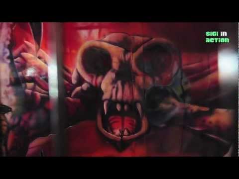 Fahrt mit der Geisterbahn "Shocker" @ OKTOBERFEST 2012 Presserundgang am 20.09.2012