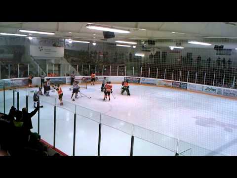 Goalie Fight Essex 73's Darien Ekblad vs. Wheatley Sharks Connor Mackinnon