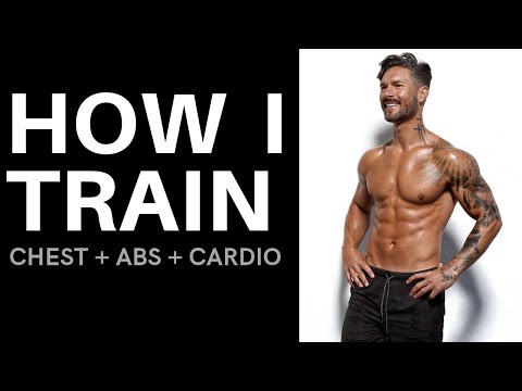 HOW I TRAIN – Chest + Abs + Cardio Workout by Men's Health Cover Guy