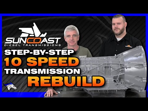 ⚙️ How to Rebuild a 10R140 10-Speed Transmission | Step-by-Step Tutorial #diy #diesel #transmission