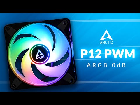 Arctic P12 ARGB 0dB Review | Quietest RGB Fans