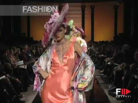"Emanuel Ungaro" Spring Summer 2003 Paris Part 1 of 4 Haute Couture by FashionChannel
