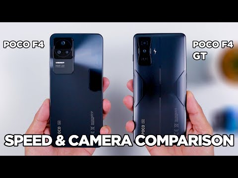POCO F4 vs POCO F4 GT SPEED & CAMERA Comparison | Zeibiz