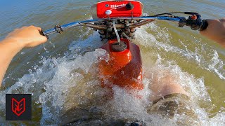 How to Cross Water on Your Motorcycle