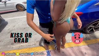 KISS OR GRAB 🍑(Public Interview) Girls just love dreadlocks 😍