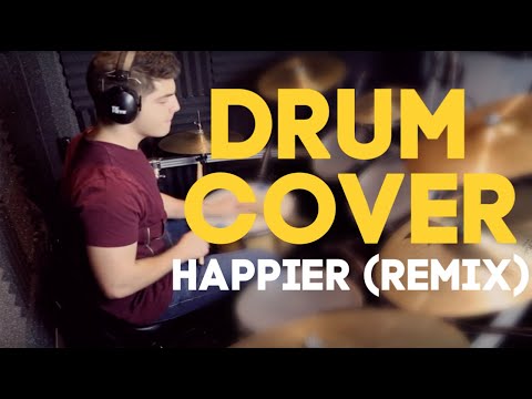DRUM COVER | Marshmello ft. Bastille - Happier (Hikeii Remix)