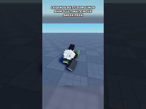 Legends battlegrounds Shinji Ultimate move sneek peek #roblox #legendsbattlegrounds #tsb #shinji