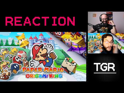 A Closer Look- Paper Mario: Origami King Reaction