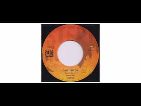 aDUBta / Lyrical Benjie - Can't Go On - 7" - Stepwise Records