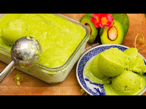 CÁCH LÀM KEM BƠ MỀM MỊN TẠI NHÀ GIẢI NHIỆT NGÀY NÓNG - CKK