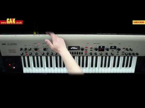 Korg - KingKorg Synth Demo at GAK