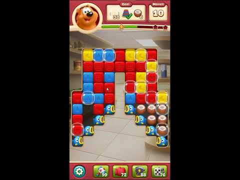 Toon Blast Level 3384 - NO BOOSTERS 🐻🐺🐱 | SKILLGAMING ✔️