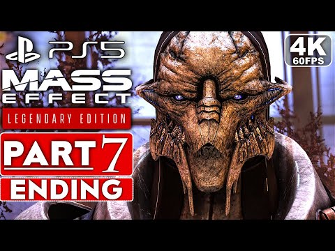 MASS EFFECT LEGENDARY EDITION PS5 ENDING Gameplay Walkthrough Part 7 [4K 60FPS] - No Commentary