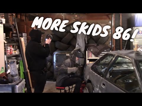 Working with More Skids to Prep the AE86 Toyota Corolla for Primer!