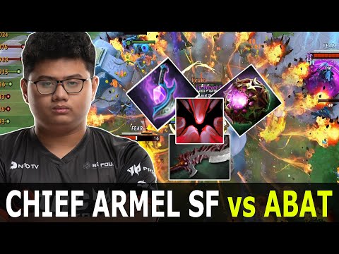CHIEF ARMEL SF vs ABAT NP - INTENSE BATTLE | DOTA 2 Gameplay