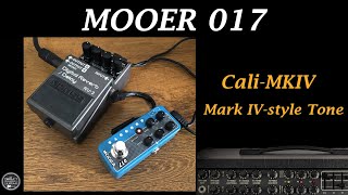 Video thumbnail for Mooer 017 Cali-MKIV Mesa Boogie Mark IV Preamp and Cabinet Simulator. by Direct Recording Guitar