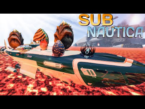 Subnautica just had an Extinction level Event.. Lava is spilling from the Volcano! - Subnautica