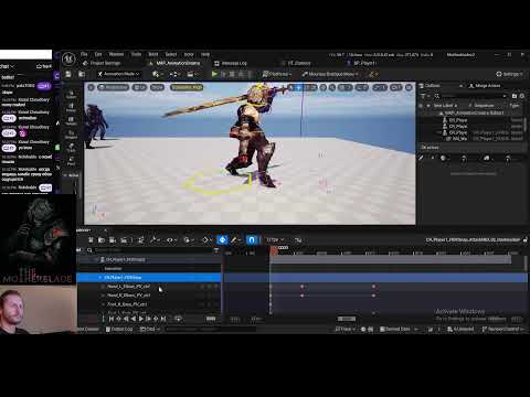 COMBAT ANIMATIONS part 2 UNREAL ENGINE 5 │#gamedev #126