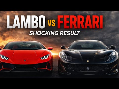 LAMBORGHINI vs FERRARI on Track – The Result SHOCKED Me! 😱🏎️