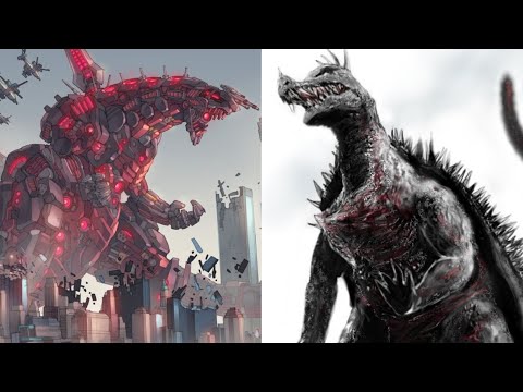 SHIN MECHA GODZILLA VS SHIN ANGUIRUS