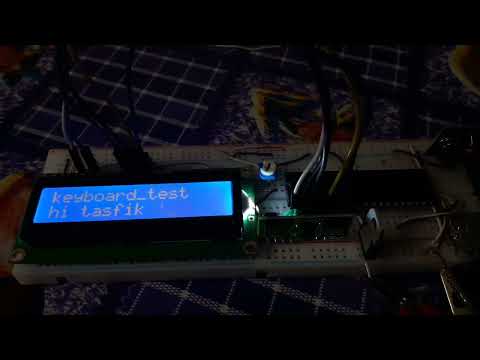 Keyboard with Arduino