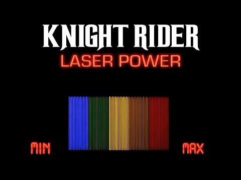 Knight Rider Animations - Laser System
