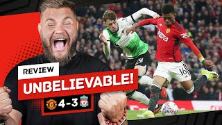 Incredible! Amad Diallo LAST MINUTE WINNING GOAL!! United beat Liverpool 4-3 Reaction!