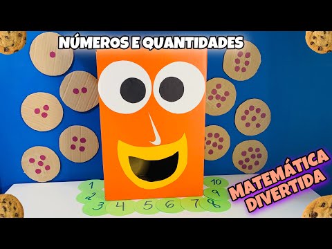 Jogo: Números e Quantidades | Matemática Divertida | Recurso Pedagógico
