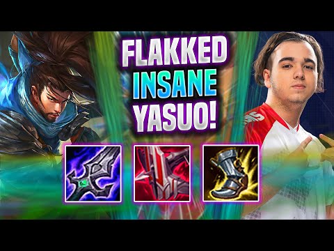 FLAKKED IS INSANE WITH YASOU! - G2 Flakked Plays Yasuo ADC vs Ezreal! | Season 2022