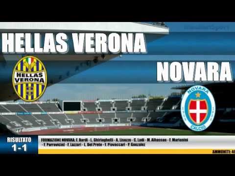 HELLAS VERONA   NOVARA 1 1   SERIE B   21 9 2012   SCHEDA TECNICA