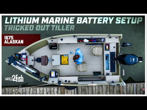 Lithium Marine Battery Review in Lund Alaskan Tiller