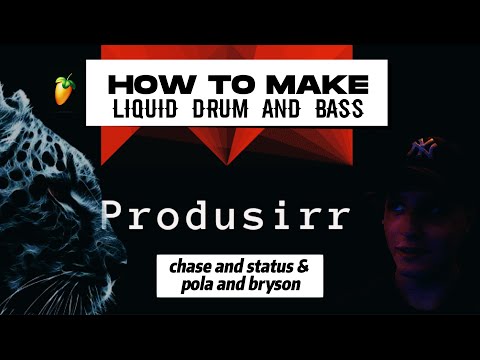 HOW TO MAKE liquid drum and bass like chase and status and pola and bryson | FL studio tutorial