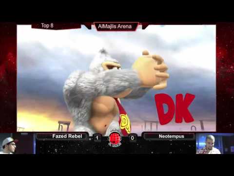 SSB4 Summer 2016 Major: NeoTempus (Marth, Samus) vs Fazed Rebel (DK) - WF