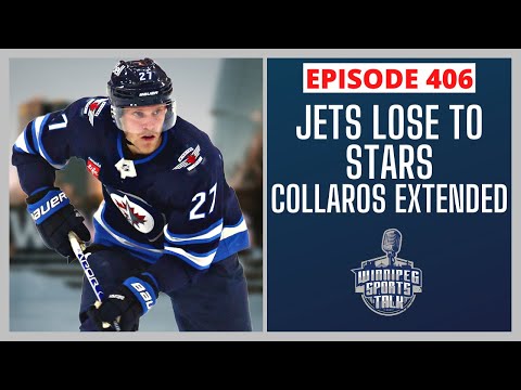 Winnipeg Jets lose to the Dallas Stars, Blue Bombers extend Zach Collaros