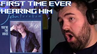 Singer/Songwriter reacts to JOHN FARNHAM - FOR THE FIRST TIME EVER! (You&#39;re The Voice)