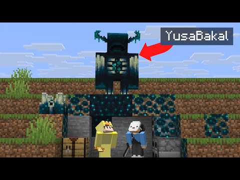 Minecraft'ı Warden'a Karşı Oynuyoruz...