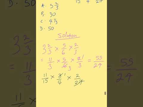 Simplifying Fractions...JAMB