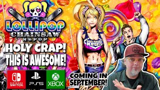 HELL YEAH! New Info & It's Coming To SWITCH! Lollipop Chainsaw RePOP!