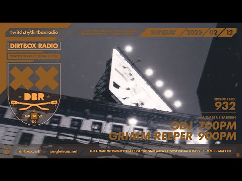 Dirtbox Radio #932 (1/2): ODJ - 2023/02/12 - SLOW BASS (DNB)