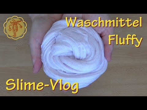 Slime-Vlog: Fluffy-Slime aus den Test-Waschmittel-Slimes