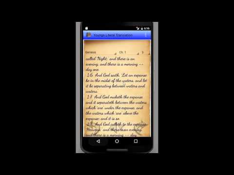 Young's Literal Translation Video