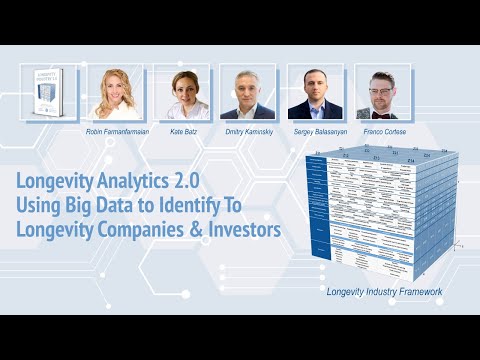 Longevity Analytics 2.0 - Using Big Data to Identify Top Longevity Companies & Investors