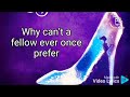 Stepsister S Lament Song Lyrics Cinderella